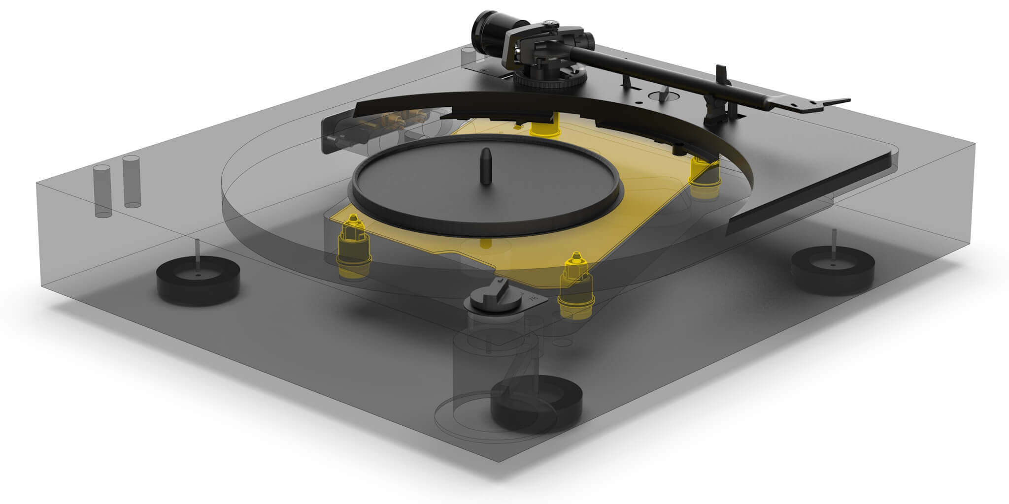 pro-ject-a2-Suspension hifisafir 11